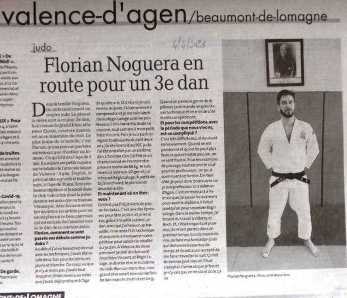 ALVA Judo Florian Noguera